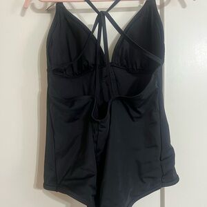 Adore Me Black One Piece